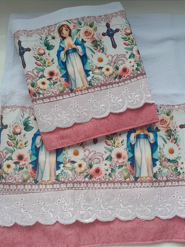 Pano de copa Santinha