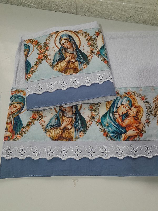 Pano de copa Salve Maria