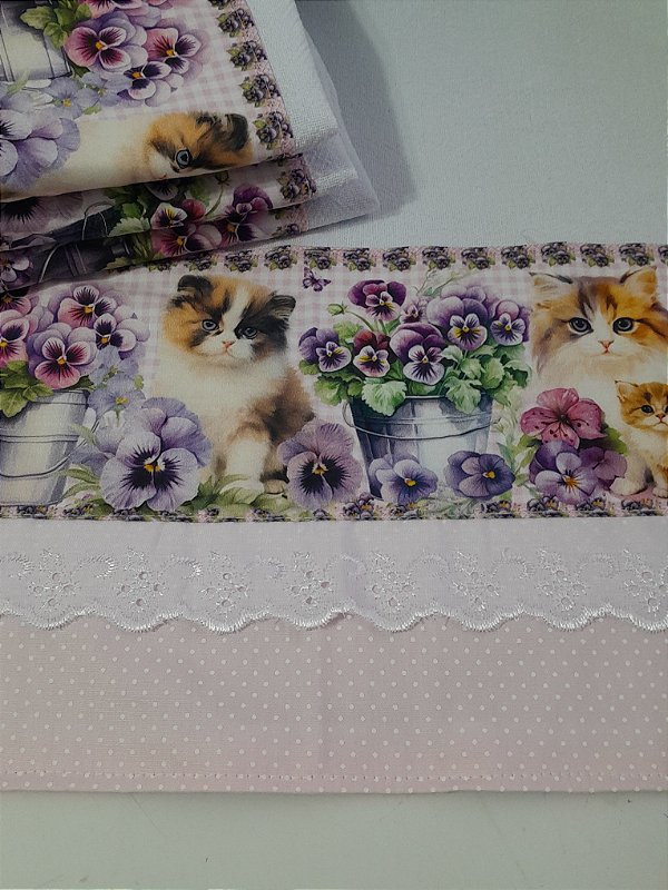 Pano de copa Gatinhos