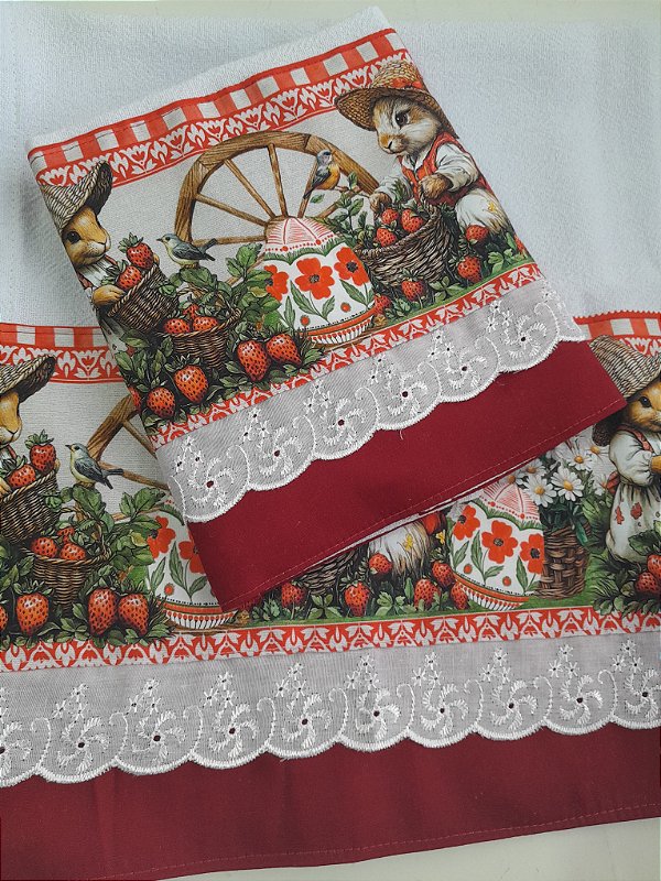 Pano de copa Fazenda dos coelhos