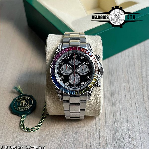 ROLEX DAYTONA RAINBOW ETA 7750 J78180