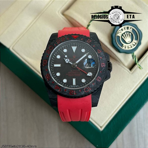 ROLEX GMT BLAKEN RED ETA 2836 J58115