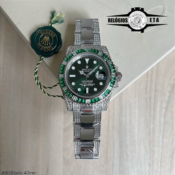 ROLEX SUBMARINER RAINBOW ETA J68165