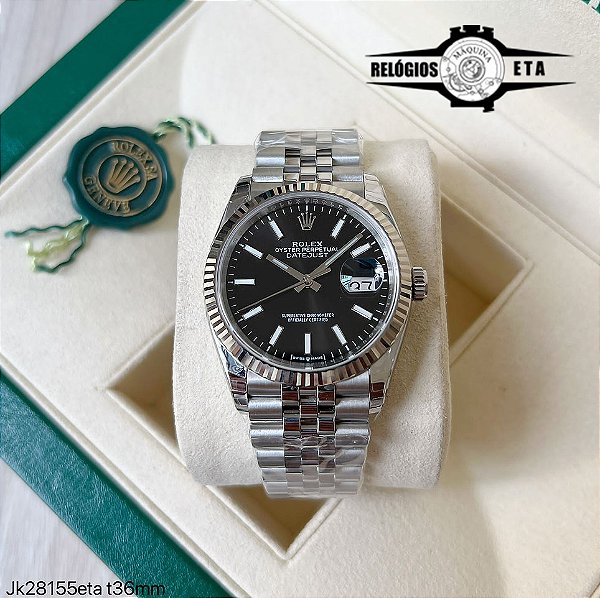 ROLEX DATEJUST JUBILEU ETA JK28155 T
