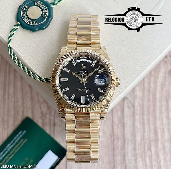 ROLEX DAYDATE GOLD ETA JK58165.EW