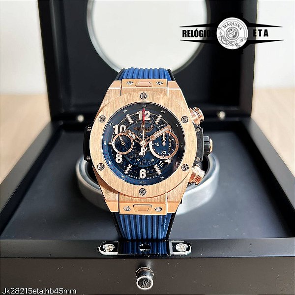 HUBLOT BIG BANG UNICO ROSE E AZUL ETA JK28215