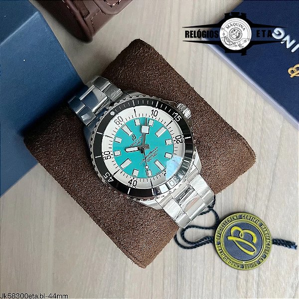 BREITLING SUPEROCEAN ETA TIFFANY BLUE ICE