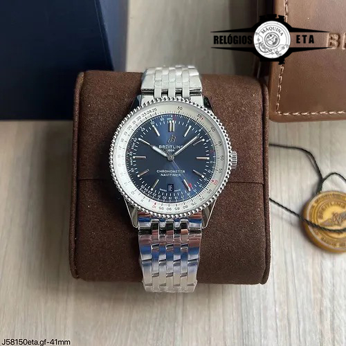 BREITLING NAVITIMER ETA BLUE JK58150
