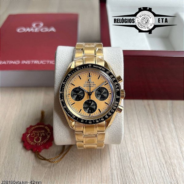 OMEGA SPEEDMASTER GOLD ETA .O JK38180