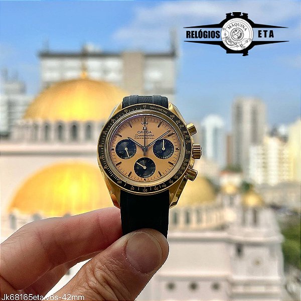 OMEGA SPEEDMASTER GOLD ETA .O JK68165