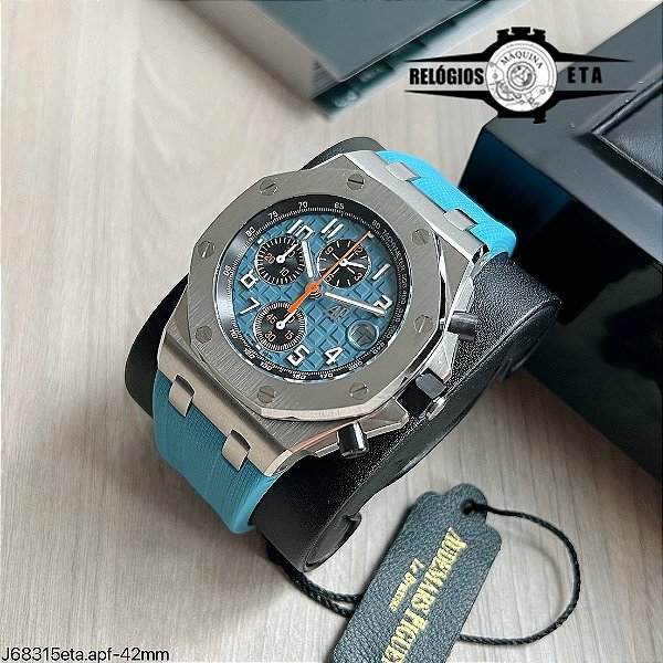 AUDEMARS PIGUET ROYAL OAK OFFSHORE ETA BLUE J68315