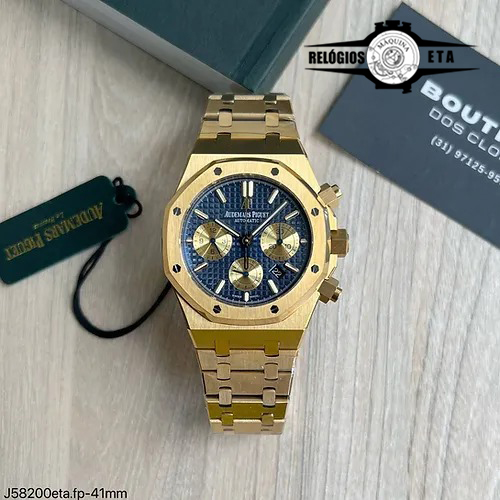 AUDEMARS PIGUET ETA GOLD BLUE J58200
