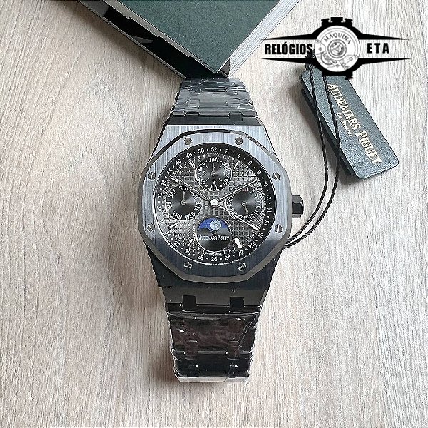 AUDEMARS PIGUET ROYAL OAK ETA PERPETUAL CALENDAR PVD
