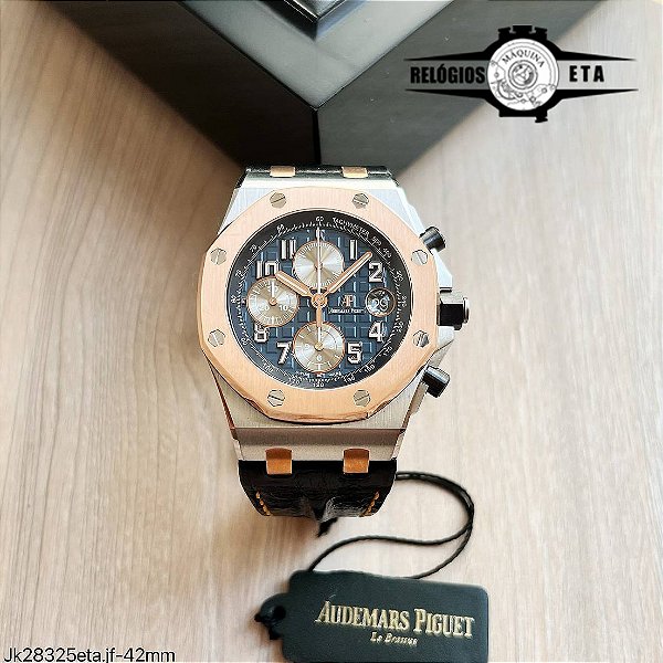 AUDEMARS PIGUET ETA COURO MISTO