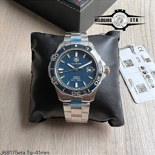 TAG HEUER AQUARECER CALIBRE 5 ETA J68175
