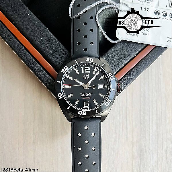TAG HEUER FORMULA 1 ETA SILICONE PRETO