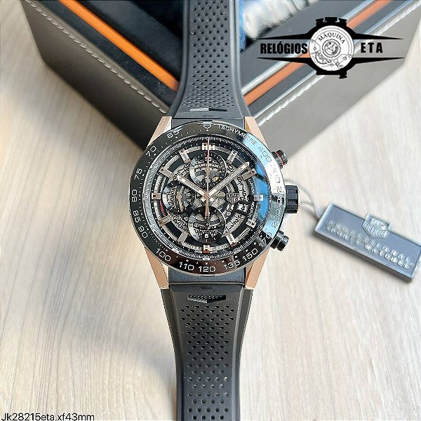 TAG HEUER CARRERA 01 ROSE ETA