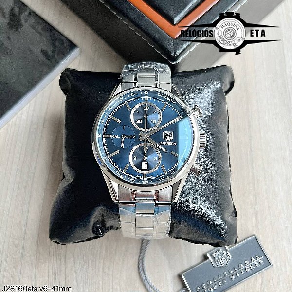 TAG HEUER CARRERA 1887 ETA AZUL