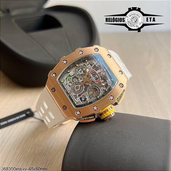 RICHARD MILLE FELIPE MASSA WHITE ROSÊ ETA J68300kv
