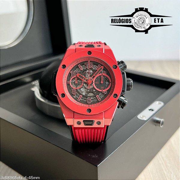 HUBLOT BIG BANG UNICO CERÂMICA RED ETA