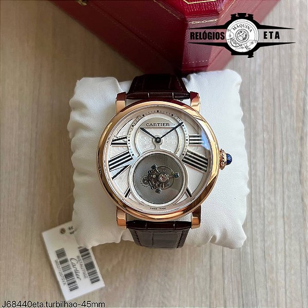 CARTIER TURBILHÃO ETA J68440