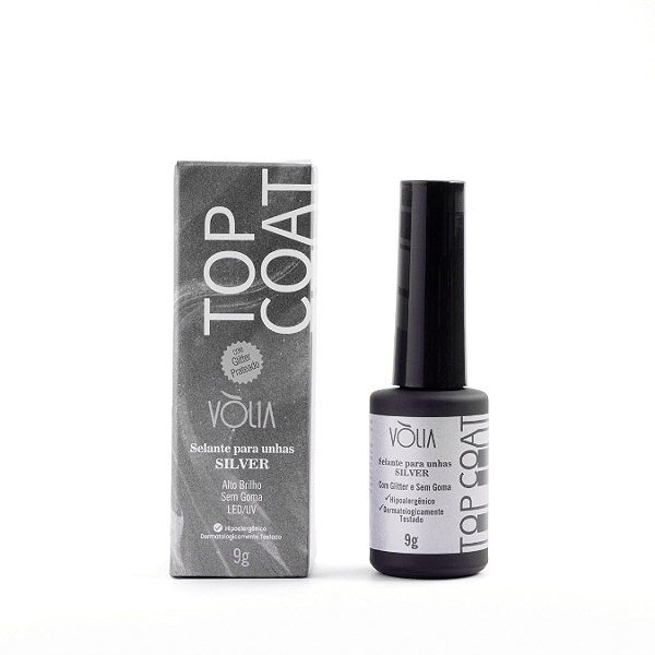 Top Coat Silver 9g Vólia
