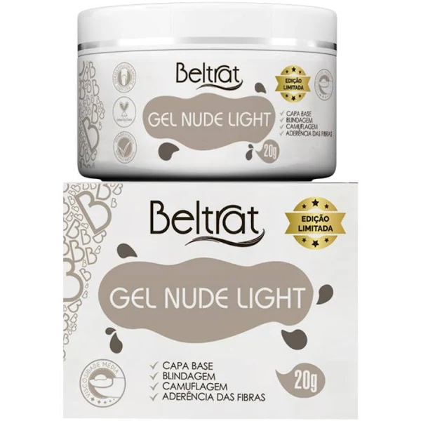 Gel Capa Base Nude Light 20g Beltrat