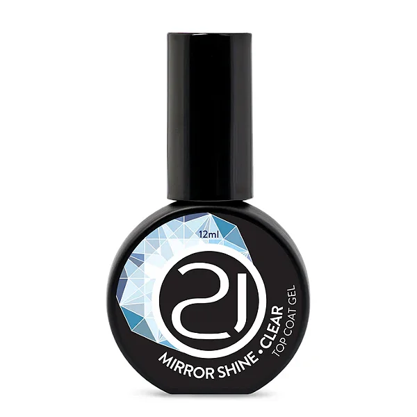Top Coat Mirror Shine Clear 12ml Nails 21