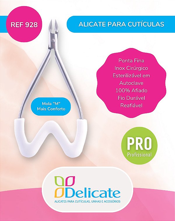 Alicate Profissional Mola M Cabo Longo 928 Delicate