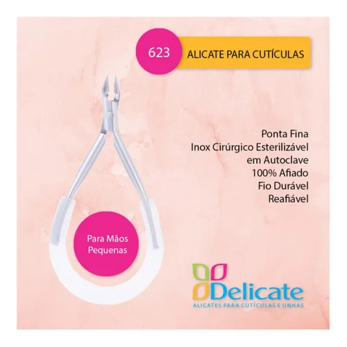 Alicate de Cutículas 623 Delicate (Mãos Pequenas)