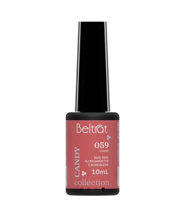 Base Para Unhas Em Gel Candy 10ml - Beltrat - 059 CHERRY
