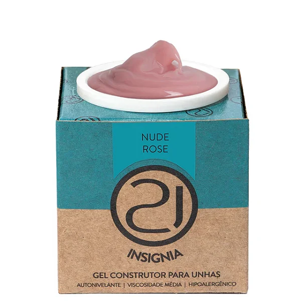 Ecoline Insignia Gel Nude Rosé 56g Nails 21 Contém Fibra