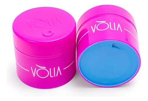 POTE C/ TAMPA VOLIA ECO ROSA COM FUNDO AZUL 30G
