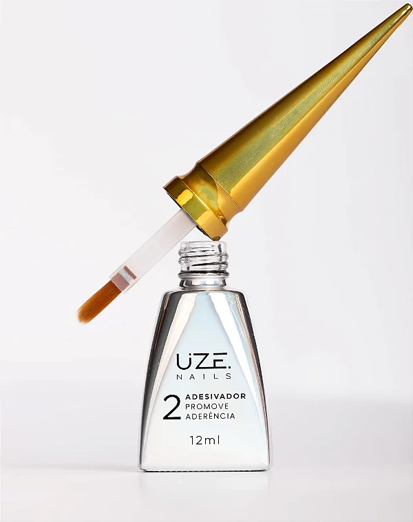 2 ADESIVADOR 12ML UZE NAILS