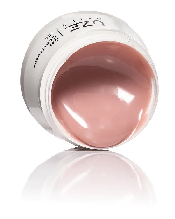 GEL CONSTRUTOR NATURAL NUDE PINK 25G UZE NAILS