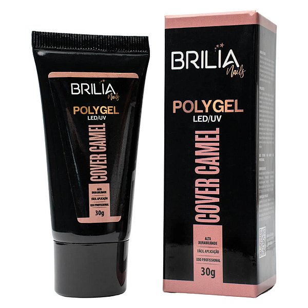 POLYGEL COVER CAMEL 30G BRILIA NAILS