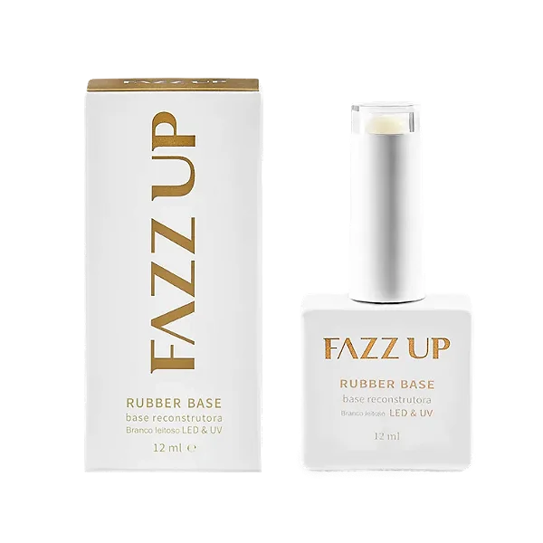 Rubber Base Branco Leitoso 12ml FAZZ UP