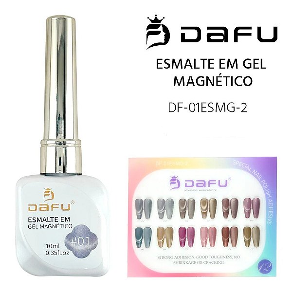Esmaltes em Gel Magnético Dafu Olho de Gato Cat Eye 10ml ESMG-2