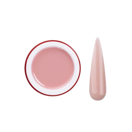 Gel Banho De Fibra Bluwe 30g Natural Pink UV LED Para Alongamento De Unhas