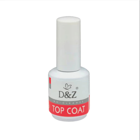 Top Coat D&Z 15ml UV LED Para Unhas Esmaltação Em Gel Nail Designer Profissional