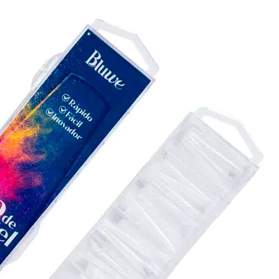 Bluwe Tip de Gel Extensão de Ponta Ballerina 120un Alongamento De Unhas
