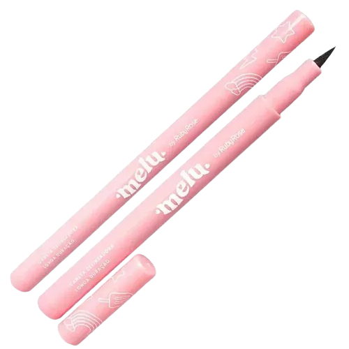 Caneta Delineadora Melu By Ruby Rose Para Olhos Preta Maquiagem Profissional