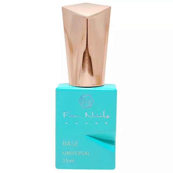 Base Universal Fan Nails 15ml Para Unhas Gel Alongamento Blindagem UV LED