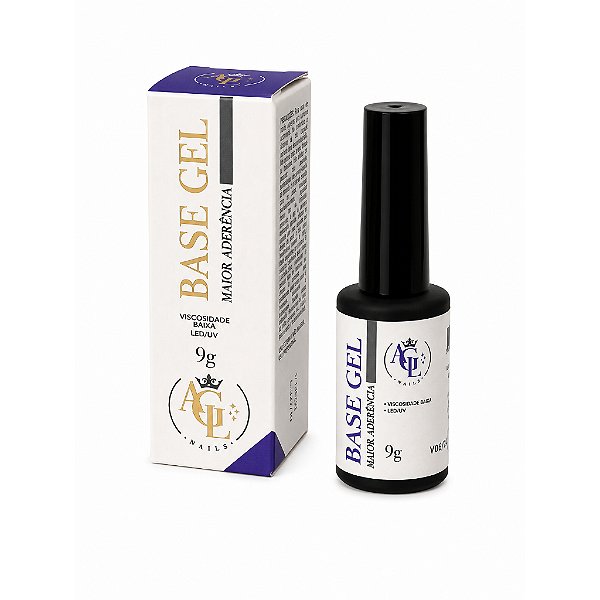 Gel Base Clear AGL 9g UV LED Para Blindagem Alongamento Unhas