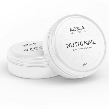 Cera Nutri Nail Aegla Pro 10g Hidratante Para Cutículas E Unhas Profissional