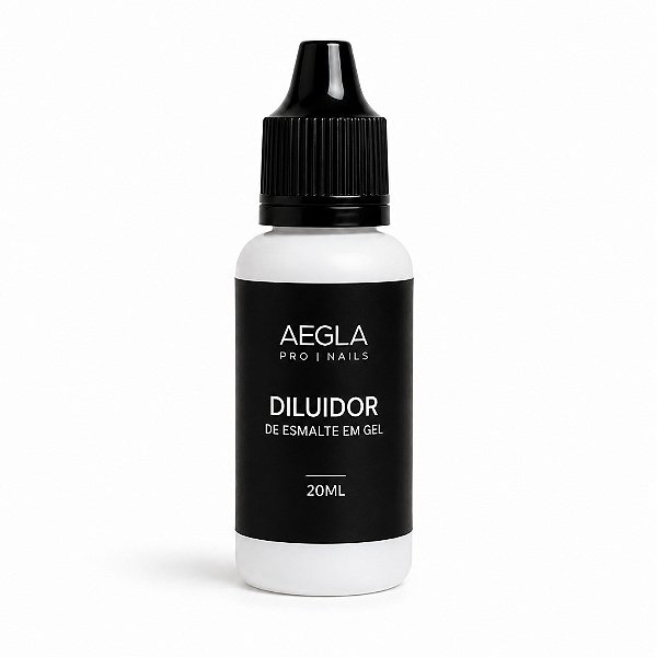 Diluidor De Esmalte Em Gel Aegla PRO 20ml Para Gel Top Coat Base
