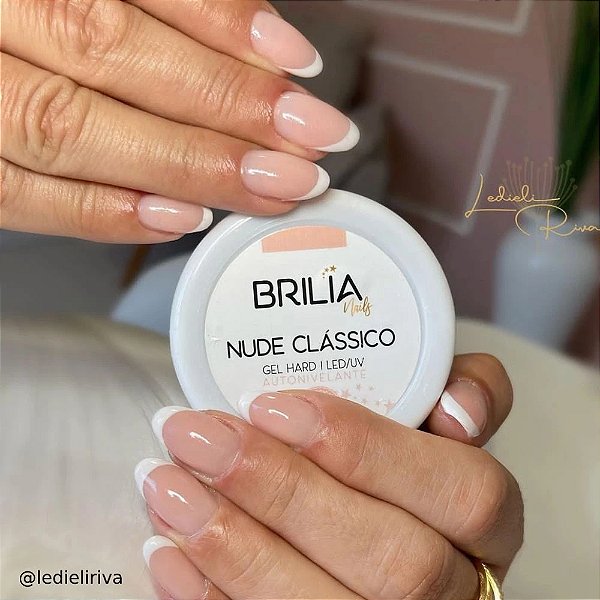 Gel Brilia Nails 25g UV LED Para Alongamento De Unhas Control Autonivelante Variação:Autonivelante Nude Clássico