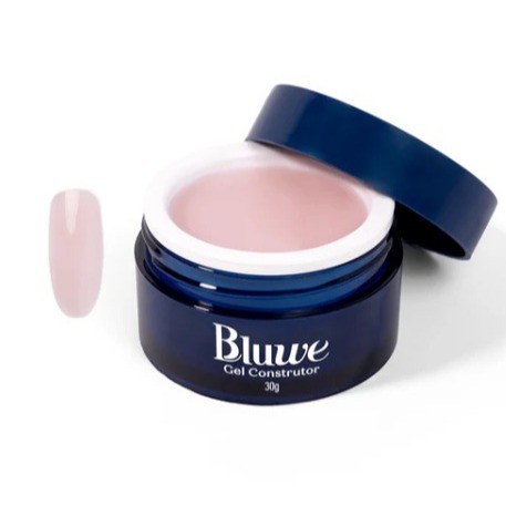 Gel Bluwe 30g UV LED Para Alongamento De Unhas Construtor Gummy Shine Profissional Variação:Gel Natural Pink