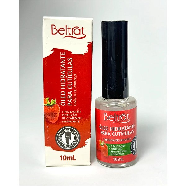 Óleo Hidratante De Cutícula Beltrat 10ml Unhas Manicure Nail Designer Variação:Morango