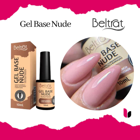 Gel Base Beltrat 10ml Free Premium Tradicional Renda Para Unhas UV LED Variação:Gel Base Nude